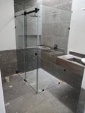 Bathroom screen - European Hinged Line